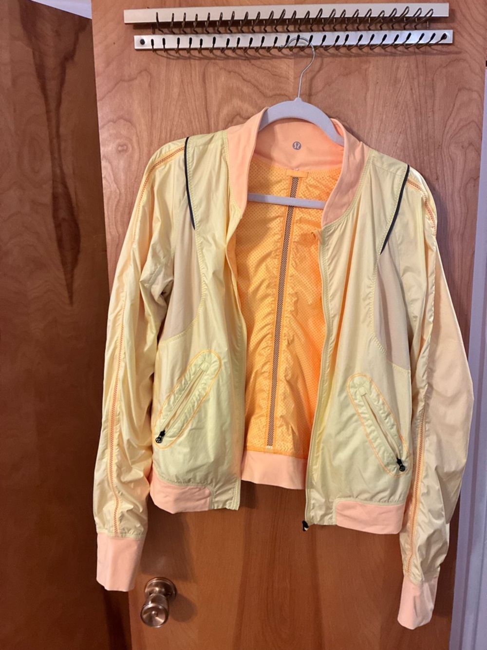 lululemon athletica Yellow Reversible Lightweight Bomber Jacket